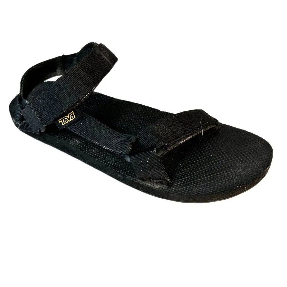 Teva Men's Black Original Universal Outdoor Water Hiking Active Sandal Size 11